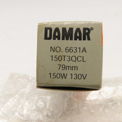Damar 6631A 150T3QCL 150W 130V Halogen Bulb 79mm