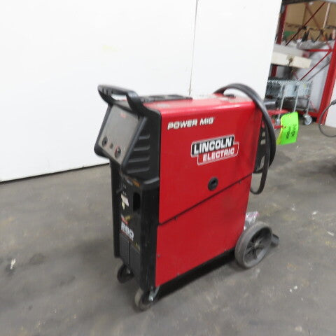 Lincoln POWER MIG 260 26.5VDC Mig Welder 230/460V 1 Phase W/ Weel Package