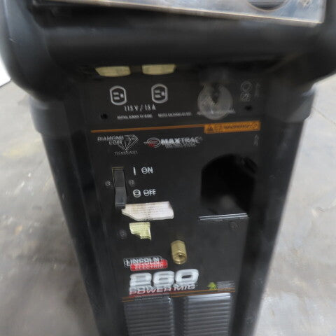Lincoln POWER MIG 260 26.5VDC Mig Welder 230/460V 1 Phase W/ Weel Package