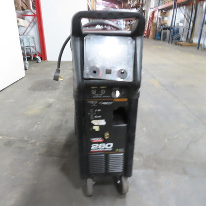 Lincoln POWER MIG 260 26.5VDC Mig Welder 230/460V 1 Phase W/ Weel Package