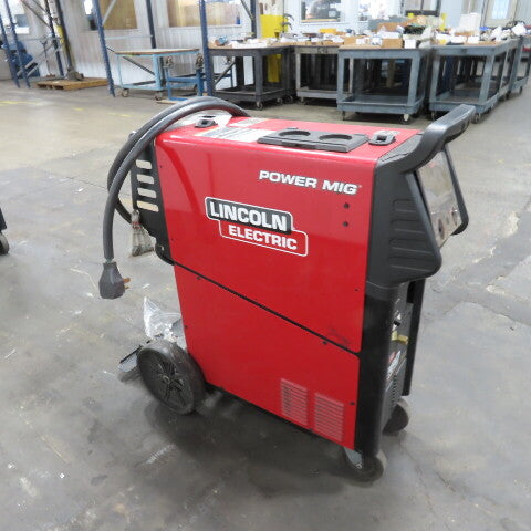 Lincoln POWER MIG 260 26.5VDC Mig Welder 230/460V 1 Phase W/ Weel Package