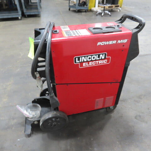 Lincoln POWER MIG 260 26.5VDC Mig Welder 230/460V 1 Phase W/ Weel Package
