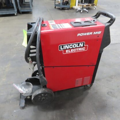 Lincoln POWER MIG 260 26.5VDC Mig Welder 230/460V 1 Phase W/ Weel Package