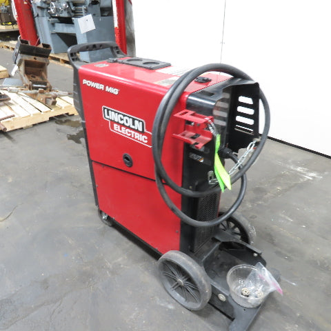 Lincoln POWER MIG 260 26.5VDC Mig Welder 230/460V 1 Phase W/ Weel Package