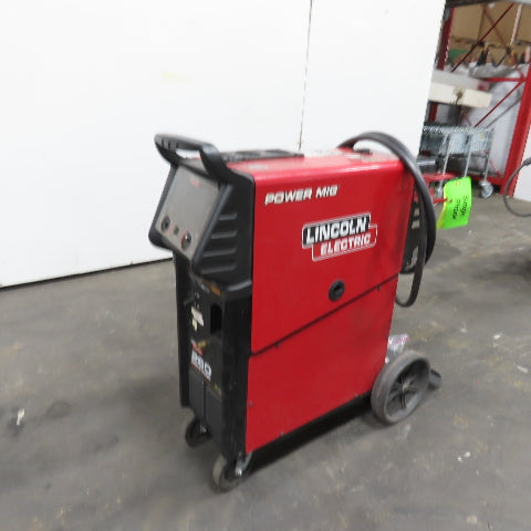 Lincoln POWER MIG 260 26.5VDC Mig Welder 230/460V 1 Phase W/ Weel Package