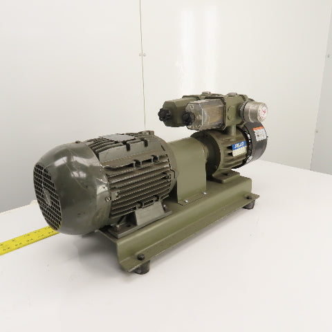Jallo JVP-6A 1.5HP Oil-Free Vacuum Vane Pump 19.8CFM 230/460V 3PH
