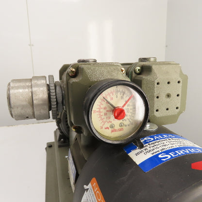 Jallo JVP-6A 1.5HP Oil-Free Vacuum Vane Pump 19.8CFM 230/460V 3PH