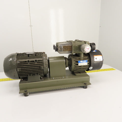 Jallo JVP-6A 1.5HP Oil-Free Vacuum Vane Pump 19.8CFM 230/460V 3PH