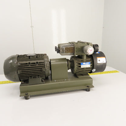 Jallo JVP-6A 1.5HP Oil-Free Vacuum Vane Pump 19.8CFM 230/460V 3PH