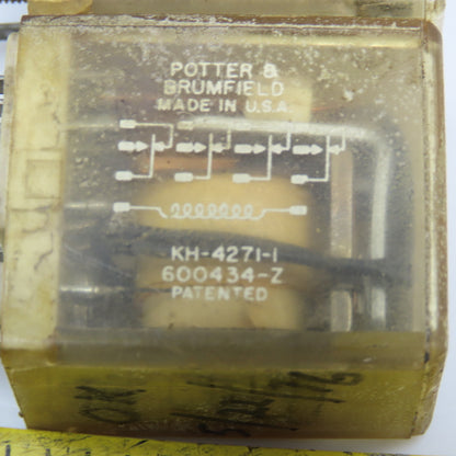 Potter & Brumfield KH-4271-1 General Purpose Ice Cube Relay Lot Of 4