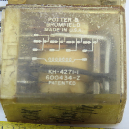 Potter & Brumfield KH-4271-1 General Purpose Ice Cube Relay Lot Of 4