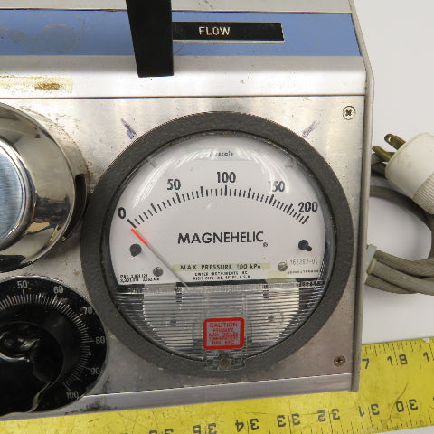 Valmet Textile Manufacturing Fabric Permeability Differential Test Meter 110V