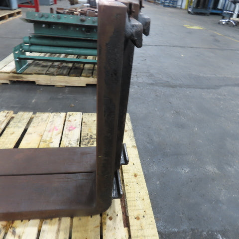 Class II 2 Tapered Forklift Forks Carriage Mount 48" x 6" Set Of 2