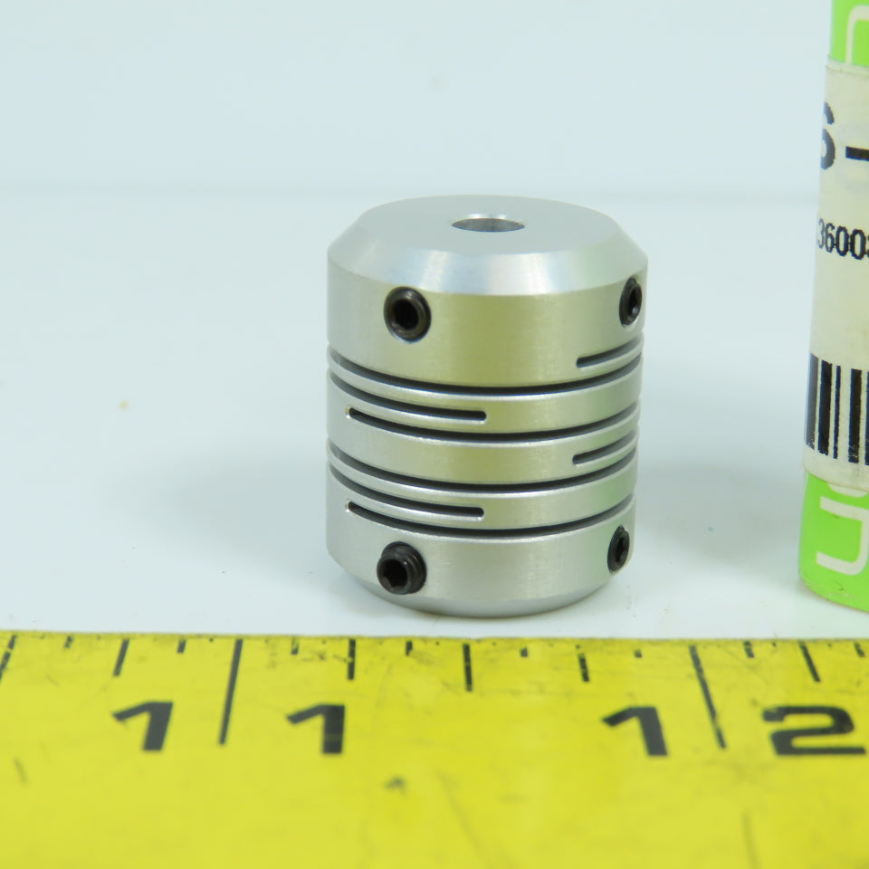 NBK 3346-36804 H3B 4.5mm x 9mm Bore 8 Slit Aluminum Beam Coupling MST-20