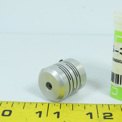 NBK 3346-36804 H3B 4.5mm x 9mm Bore 8 Slit Aluminum Beam Coupling MST-20