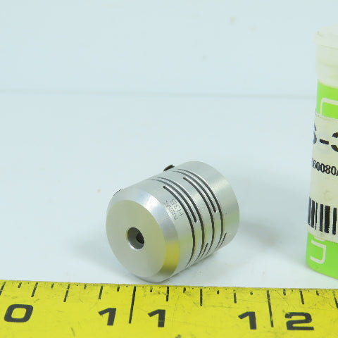NBK 3346-36804 H3B 4.5mm x 9mm Bore 8 Slit Aluminum Beam Coupling MST-20