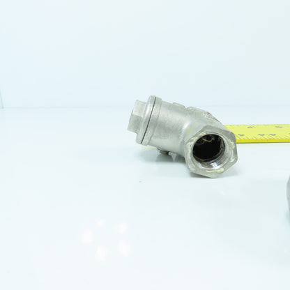FNW 1/2" 316 Stainless Steel Check Valve Lot Of 5