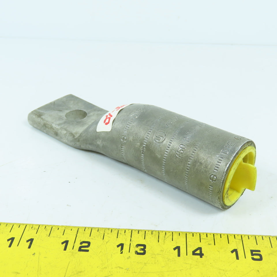 Burndy YA39A5 Al Compression Connector Lug DIE 936 750 MCM AL9CU-HV 1/2"