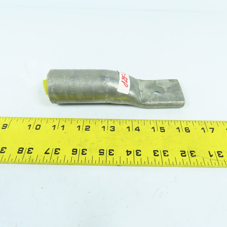 Burndy YA39A5 Al Compression Connector Lug DIE 936 750 MCM AL9CU-HV 1/2"