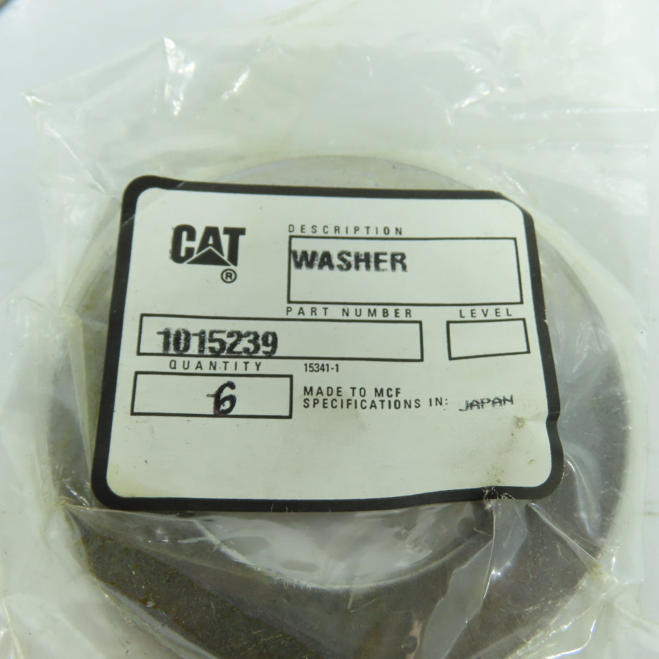 CAT 1015239 Washer 52mm ID Lot Of 6