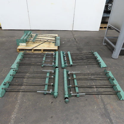 Conveyor Spring Loaded Gate Assembly 42" OAL x 30" Wide Lot Of 5