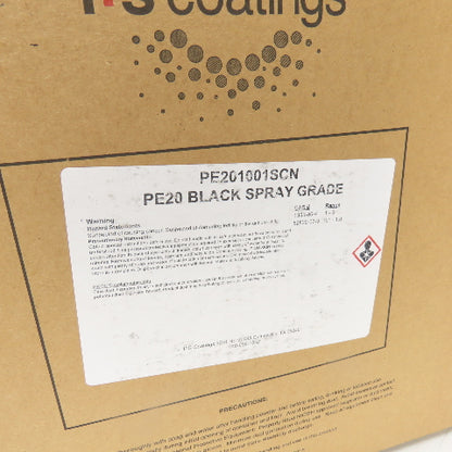IFS Coatings PE201001SCN PE20 Thermoplastic Powder Coat Gloss Black Spray 32LBS
