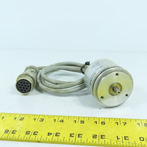 Siemens 6FC9320-3DB Encoder +5V +5% 2500 Imp/U 6mm Shaft With Cable