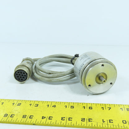 Siemens 6FC9320-3DB Encoder +5V +5% 2500 Imp/U 6mm Shaft With Cable