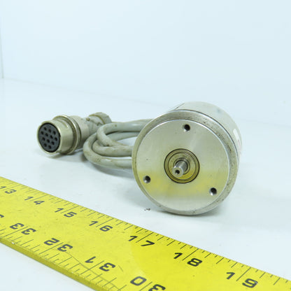 Siemens 6FC9320-3DB Encoder +5V +5% 2500 Imp/U 6mm Shaft With Cable