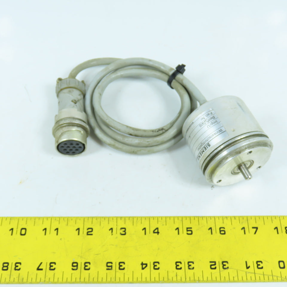 Siemens 6FC9320-3DB Encoder +5V +5% 2500 Imp/U 6mm Shaft With Cable