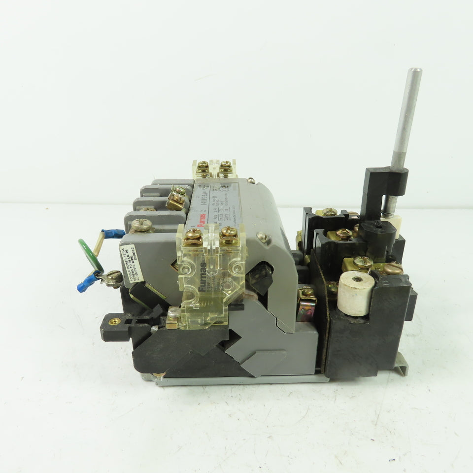 Furnas 14DP32A* 600VAC Motor Starter 27A Size 1 3Ph 120V Coil