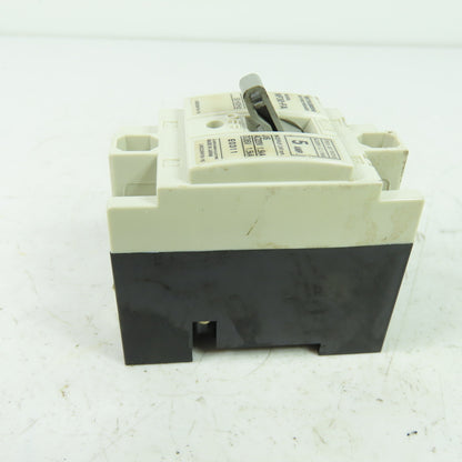 Mitsubishi NF30-FA 2-Pole No-Fuse Circuit Breaker 5A 250VAC 65VDC