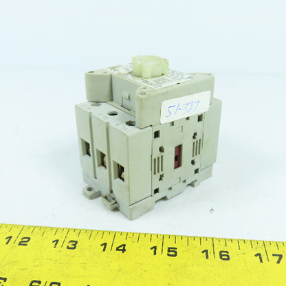 Hubbell HBL30MIRS 60A Rotary Disconnect Switch 600VAC 3-Pole