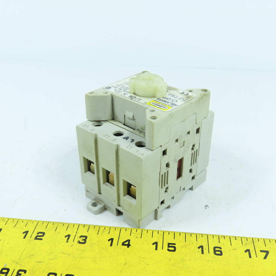 Hubbell HBL30MIRS 60A Rotary Disconnect Switch 600VAC 3-Pole