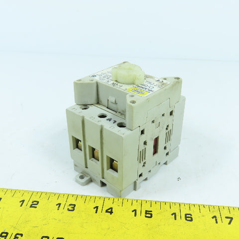 Hubbell HBL30MIRS 60A Rotary Disconnect Switch 600VAC 3-Pole