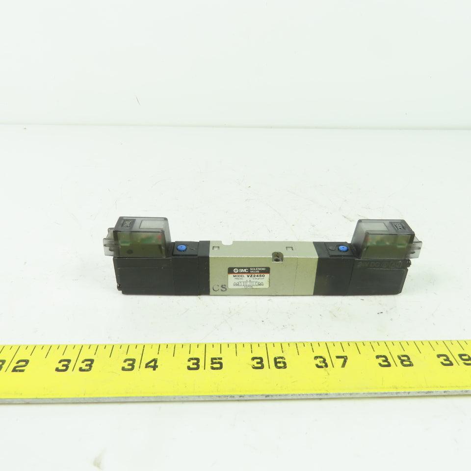 SMC VZ2450 Solenoid Valve 1-9.9kgf/cm2 24VDC Coil