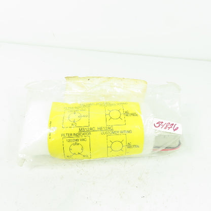Schroeder A-LF-2548AC-30 Pressure Switch Differential 25PSID