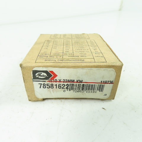 Gates 78581622 Taper Lock Bushing 1610 x 22MM KW new