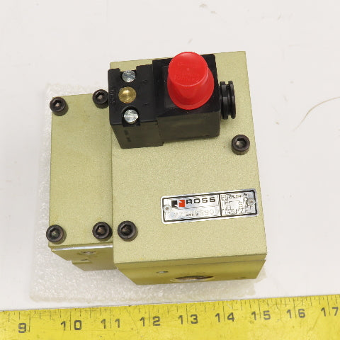 Ross 2778C5900 Dual Pilot Operated Check Valve 3/4" NPT 120V Coil