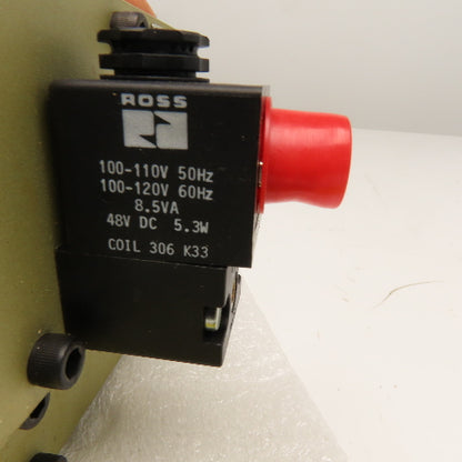 Ross 2778C5900 Dual Pilot Operated Check Valve 3/4" NPT 120V Coil