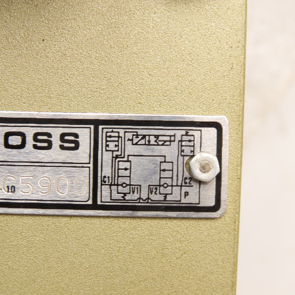 Ross 2778C5900 Dual Pilot Operated Check Valve 3/4" NPT 120V Coil