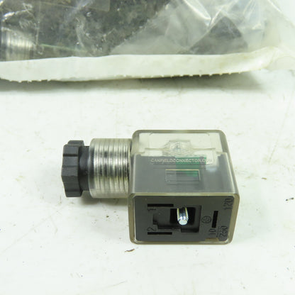 Canfield Mini Connector 6-48VAC/DC 50/60Hz Lot Of 25