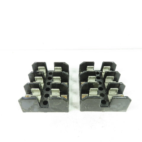 USD J60030 Fuse Block Holder 600V 30A 3-Pole Lot Of 2