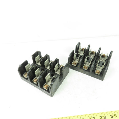 USD J60030 Fuse Block Holder 600V 30A 3-Pole Lot Of 2