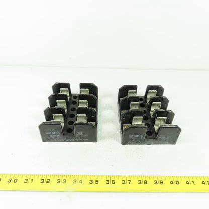 USD J60030 Fuse Block Holder 600V 30A 3-Pole Lot Of 2