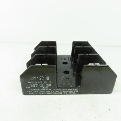 USD J60030 Fuse Block Holder 600V 100A 3-Pole