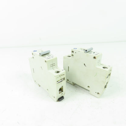 Allen Bradley 1492-SP1C100 Ser C Din Rail Circuit Breaker 240/415VAC 2.4Nm Lot/2