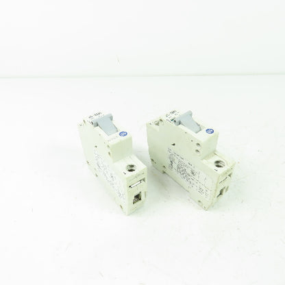 Allen Bradley 1492-SP1C100 Ser C Din Rail Circuit Breaker 240/415VAC 2.4Nm Lot/2