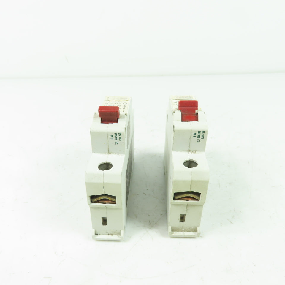 Faz G 10 A-NA Circuit Breaker 240VAC 1HP Lot Of 2