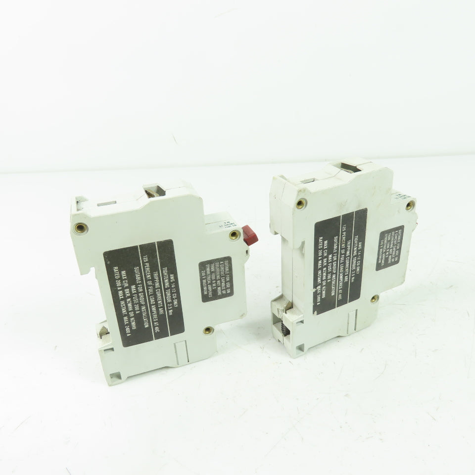 Faz G 10 A-NA Circuit Breaker 240VAC 1HP Lot Of 2